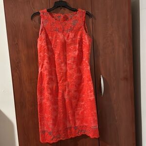 Gianni Bini red dress